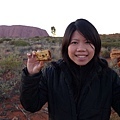 20100901 Uluru 又名Ayers Rock 就是 大石頭 (6) 早餐.JPG