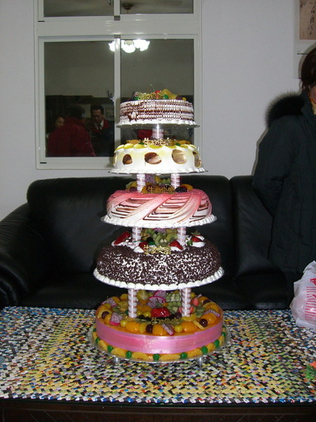5層蛋糕,是叔公生日