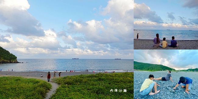 內埤海灘,情人灣,蘇澳北濱公園,南方澳漁港,海景咖啡廳,無名蝦餅,細砂沙灘,宜蘭,蘇澳,海洋