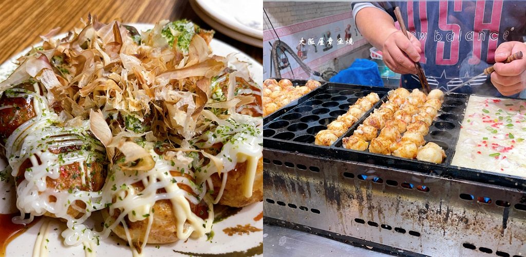 饒河夜市,大阪屋章魚燒,道地日式,章魚燒,大阪燒,日式醬料,柴魚舞動,台北,夜市美食,松山,台北美食,松山美食,夜市小