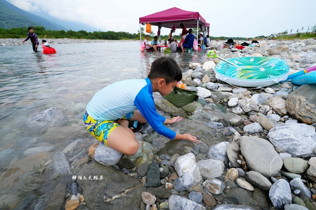 花蓮玩水景點 ❙ 美崙溪豐川堤防、國福橋下夏日戲水，超清澈溪