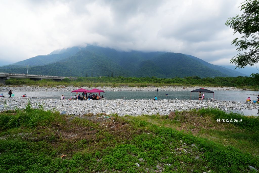 花蓮玩水景點 ❙ 美崙溪豐川堤防、國福橋下夏日戲水，超清澈溪