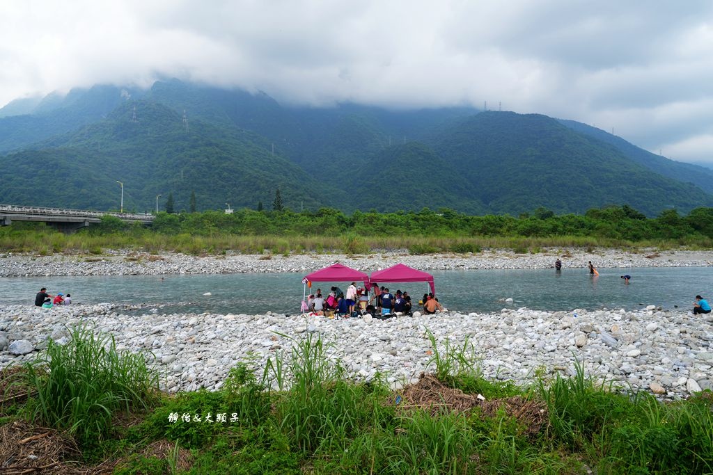 花蓮玩水景點 ❙ 美崙溪豐川堤防、國福橋下夏日戲水，超清澈溪