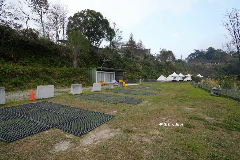 相思園景觀露營區 ❙ 免搭帳、免裝備透明星空帳，戲水池、沙池