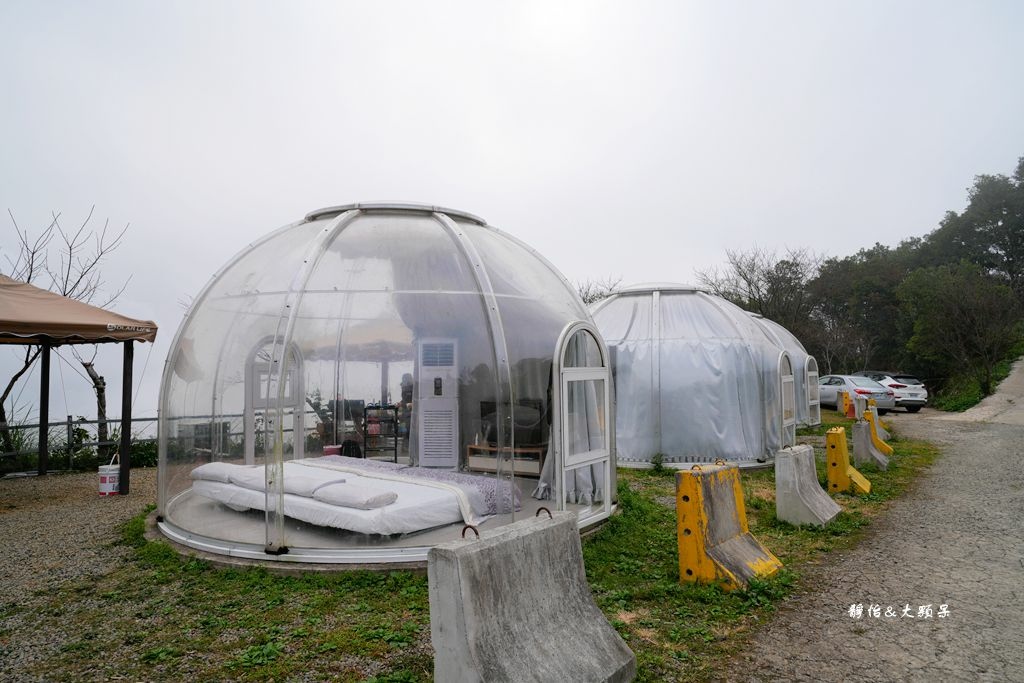 相思園景觀露營區 ❙ 免搭帳、免裝備透明星空帳，戲水池、沙池