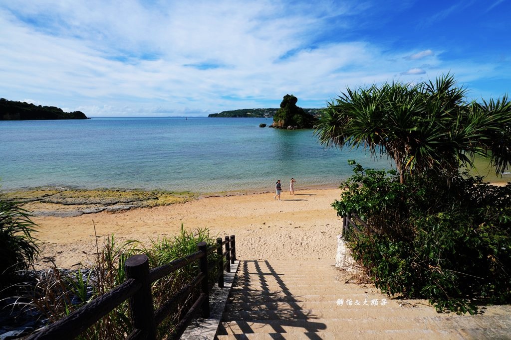 沖繩自由行 ❙ 古宇利大橋、心形岩，浪漫愛心石、親子玩水，沖