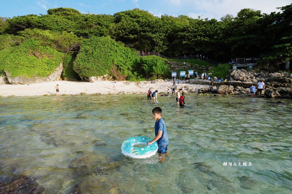 美人沙灘 ❙ 清澈海水、豐富生態，美到誤以為在沖繩的療癒海景
