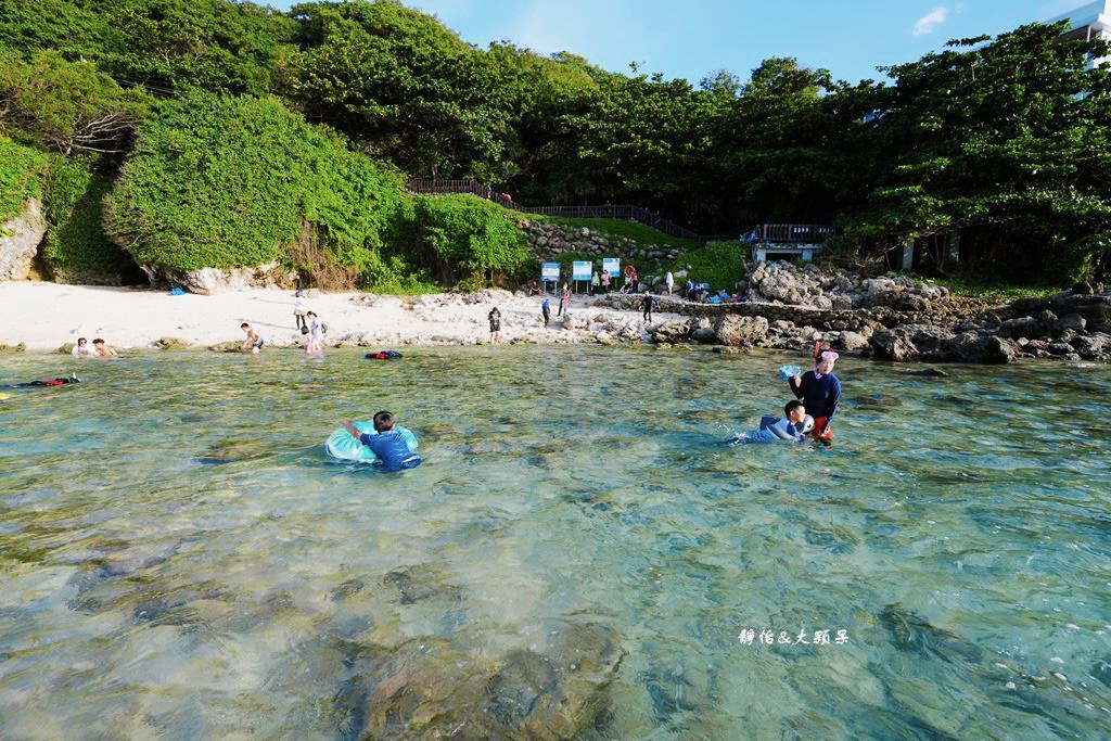 美人沙灘 ❙ 清澈海水、豐富生態，美到誤以為在沖繩的療癒海景