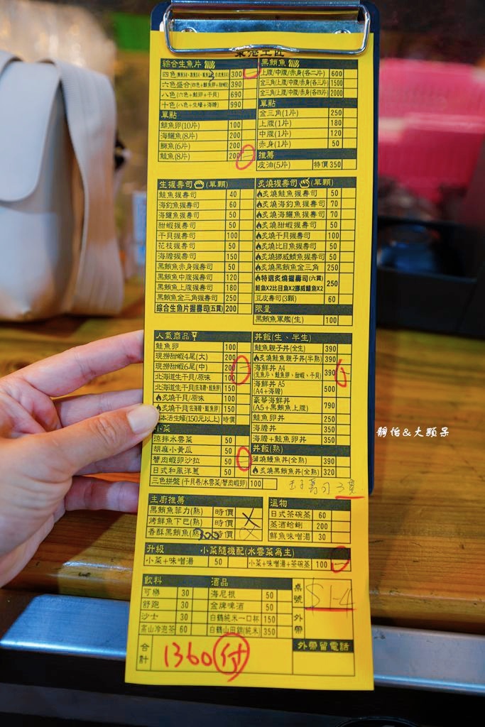 王匠生魚片&日本料理 ❙ 市場內超人氣生魚片、黑鮪魚，東港華