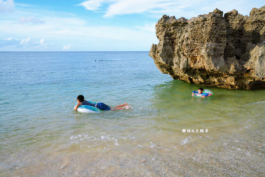 沖繩自由行 ❙ Tokei 渡海海灘，親子玩水勝地，沖繩私房