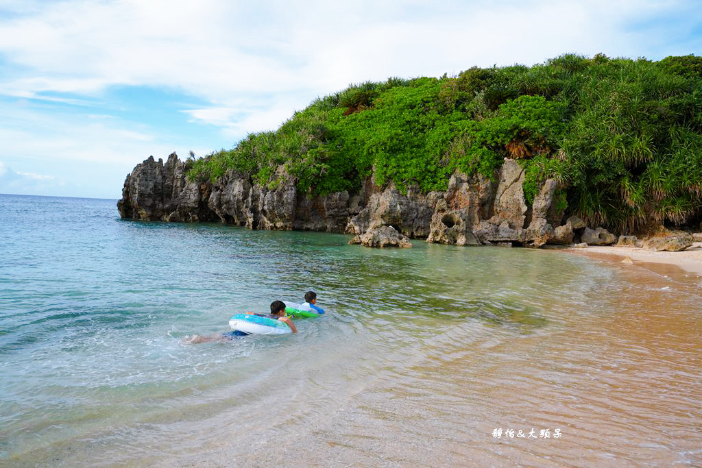 沖繩自由行 ❙ Tokei 渡海海灘，親子玩水勝地，沖繩私房