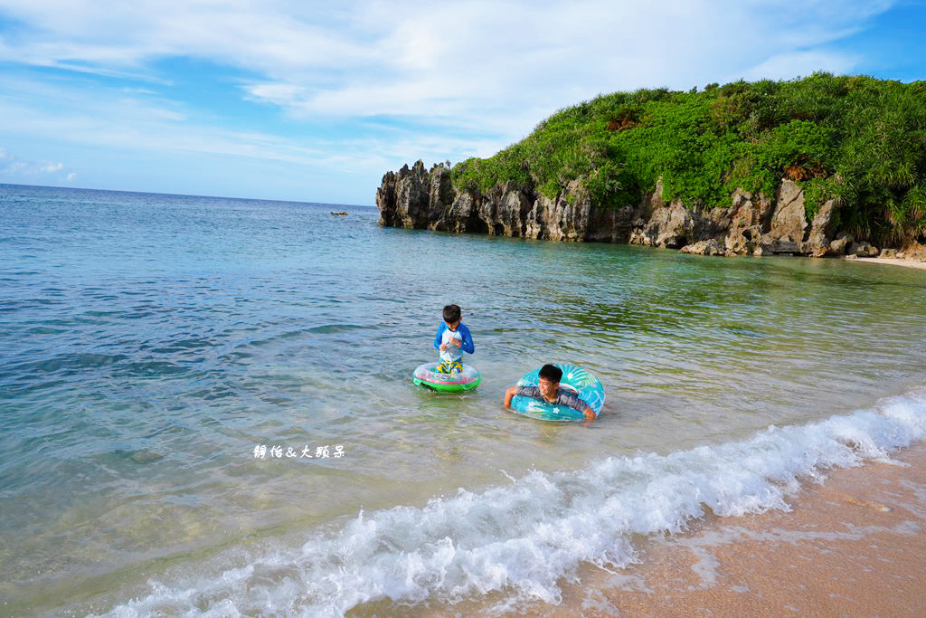 沖繩自由行 ❙ Tokei 渡海海灘，親子玩水勝地，沖繩私房