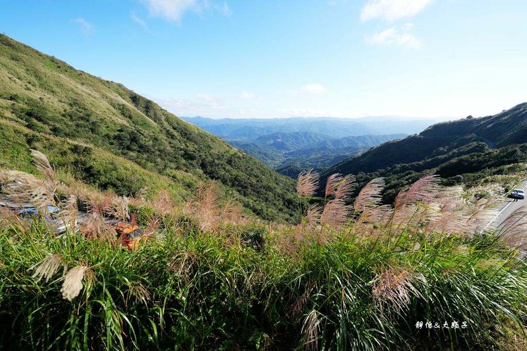 不厭亭 ❙ 小武嶺雪白芒花，絕美山景，最美寂寞公路，瑞芳九份