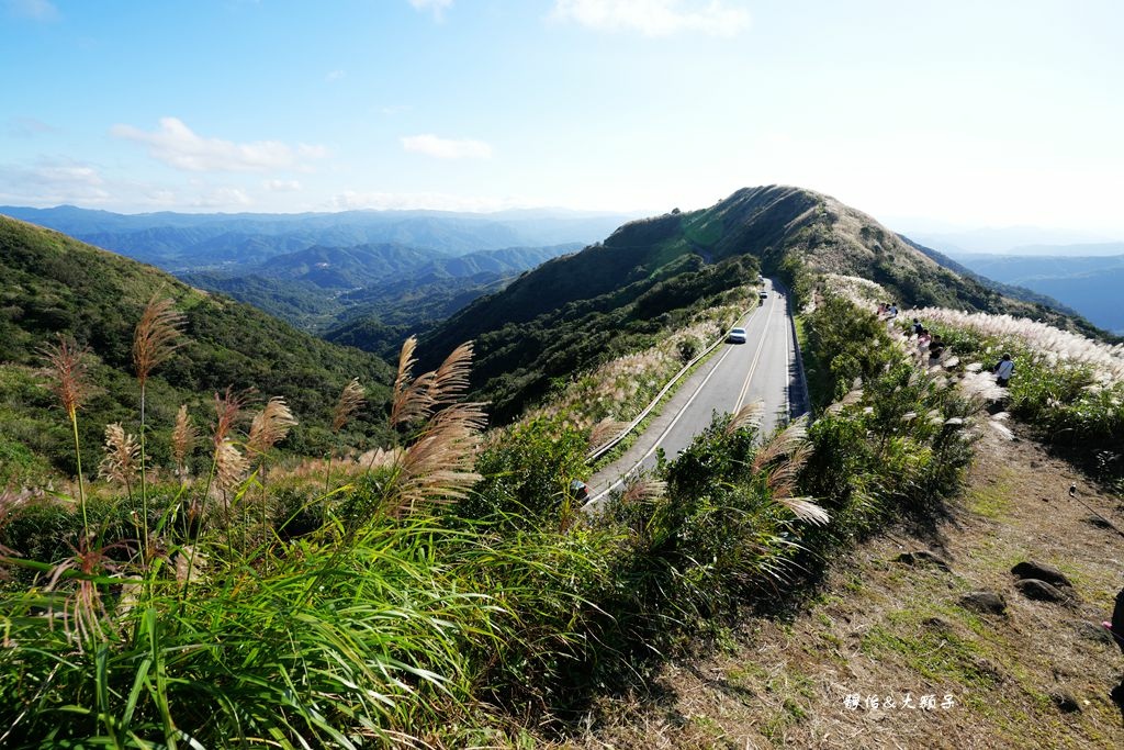 不厭亭 ❙ 小武嶺雪白芒花，絕美山景，最美寂寞公路，瑞芳九份