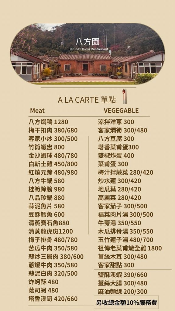 八方園客家餐館 ❙ 三合院裡吃客家料理，地瓜飯吃到飽，楊梅百