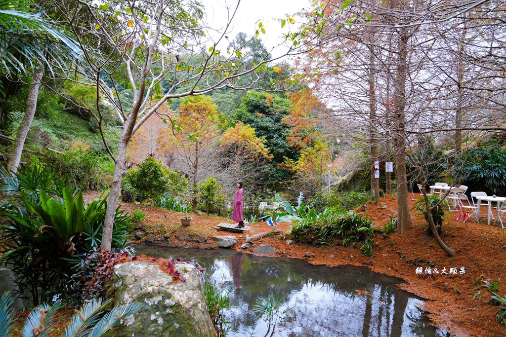 悠然秘境小屋 ❙ 山林裡小秘境，超隱藏版落羽松咖啡廳，桃園復