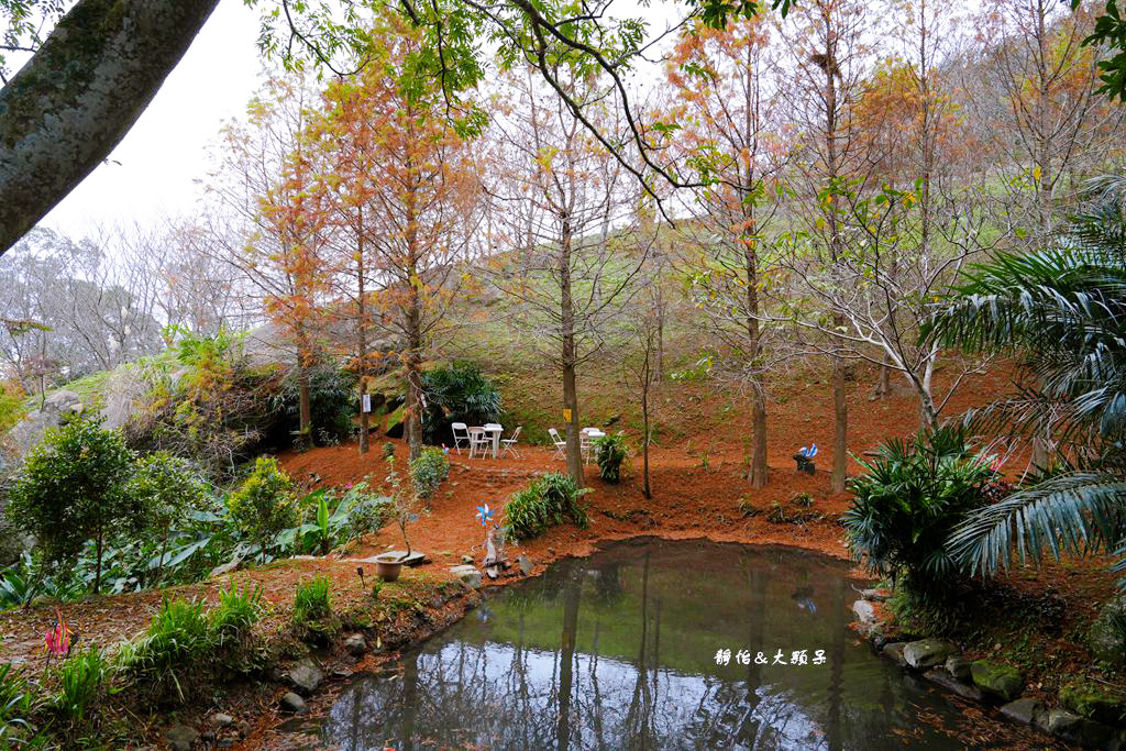 悠然秘境小屋 ❙ 山林裡小秘境，超隱藏版落羽松咖啡廳，桃園復