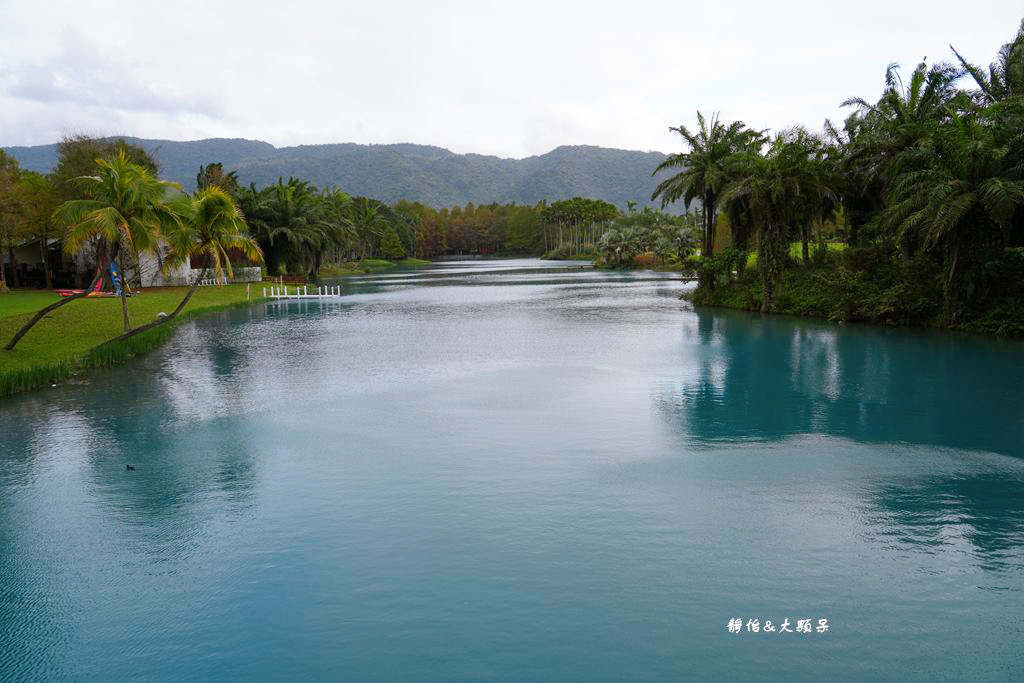 雲山水 ❙ 蒂芬妮藍夢幻湖景、落羽松，必拍跳石步道，花蓮壽豐