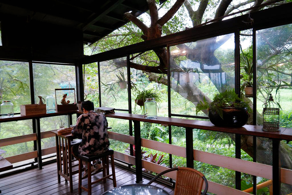 綠庭緣 ❙ 山林裡玻璃屋咖啡廳，虎頭山步道旁，桃園森林系景觀