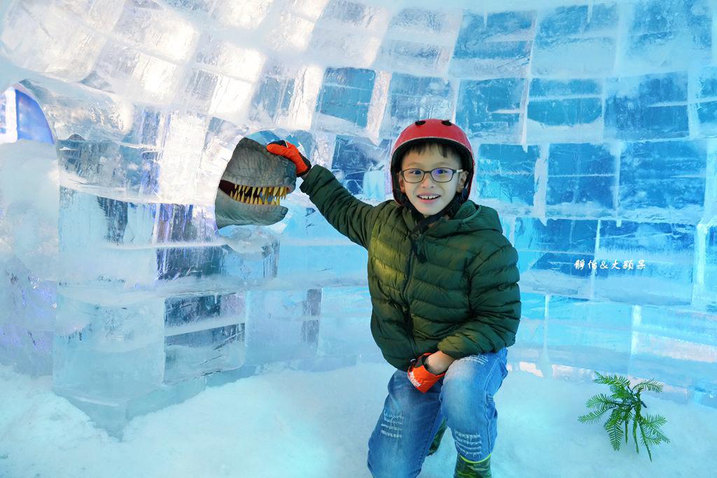 侏羅紀X恐龍雪世界 台北站 ❙ 羽毛恐龍、急凍恐龍墳場，3公