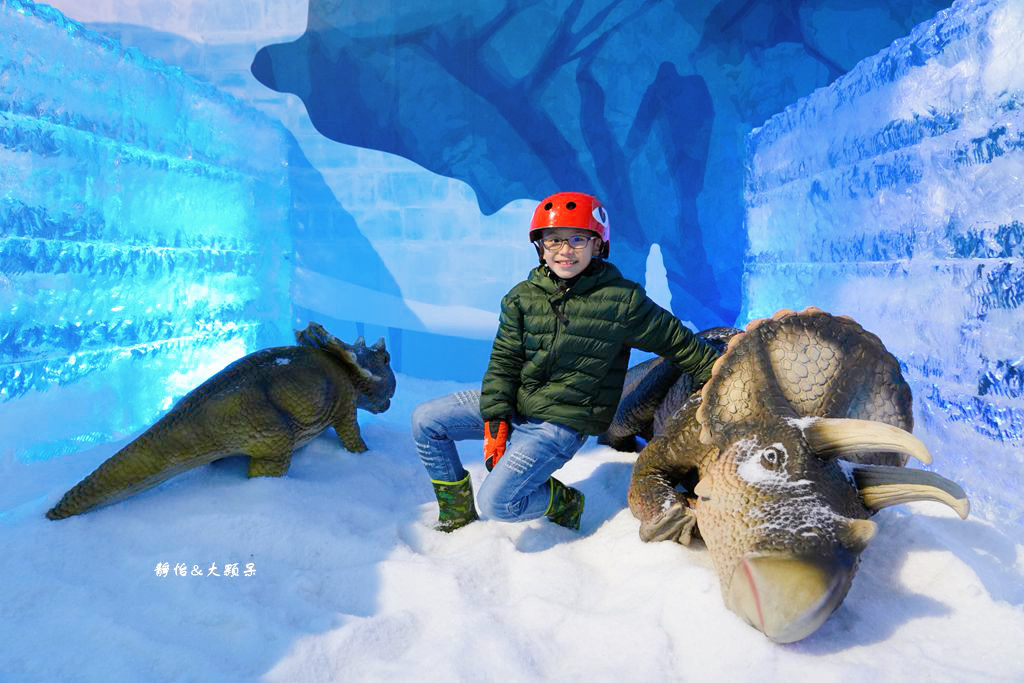 侏羅紀X恐龍雪世界 台北站 ❙ 羽毛恐龍、急凍恐龍墳場，3公