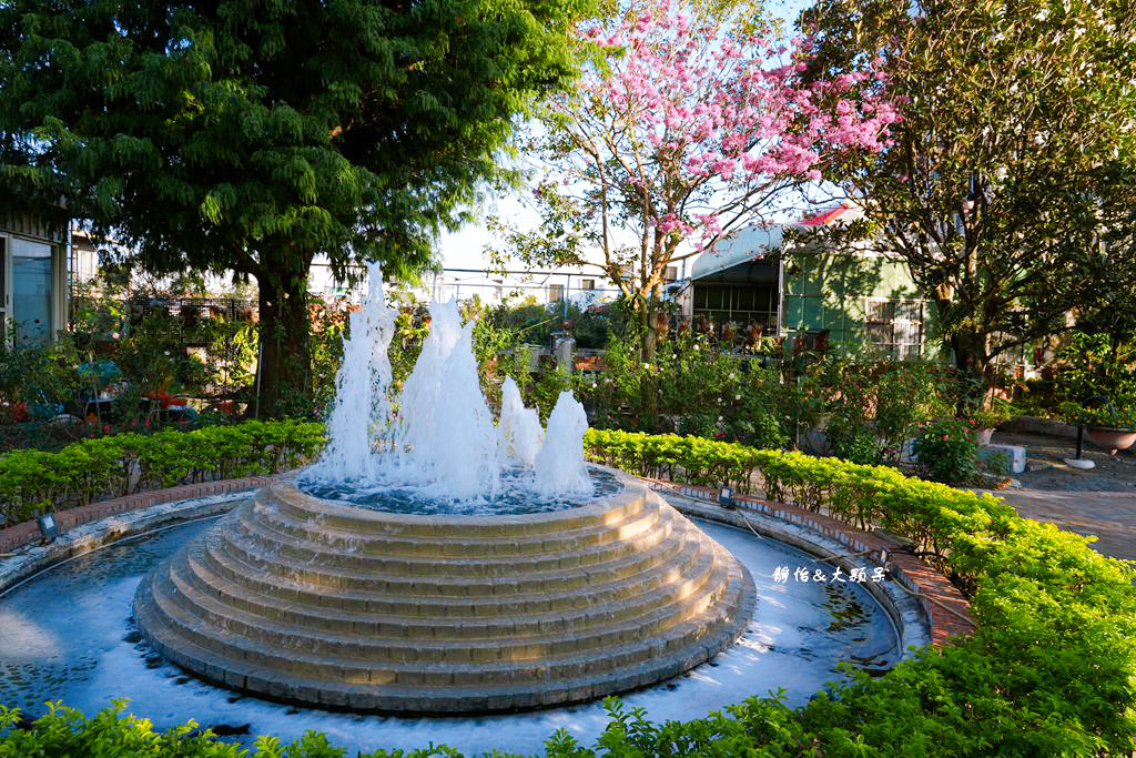 全得玫瑰莊園 ❙ 歐式木屋庭園餐廳，有草皮、溜滑梯，彰化田尾