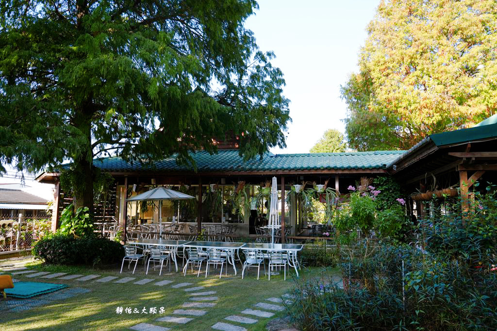 全得玫瑰莊園 ❙ 歐式木屋庭園餐廳，有草皮、溜滑梯，彰化田尾