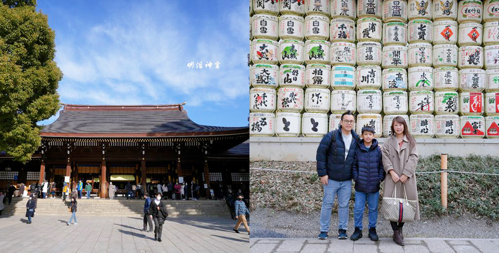 明治神宮 ❙ 原木大鳥居、酒樽牆，明治神宮交通，東京景點、東