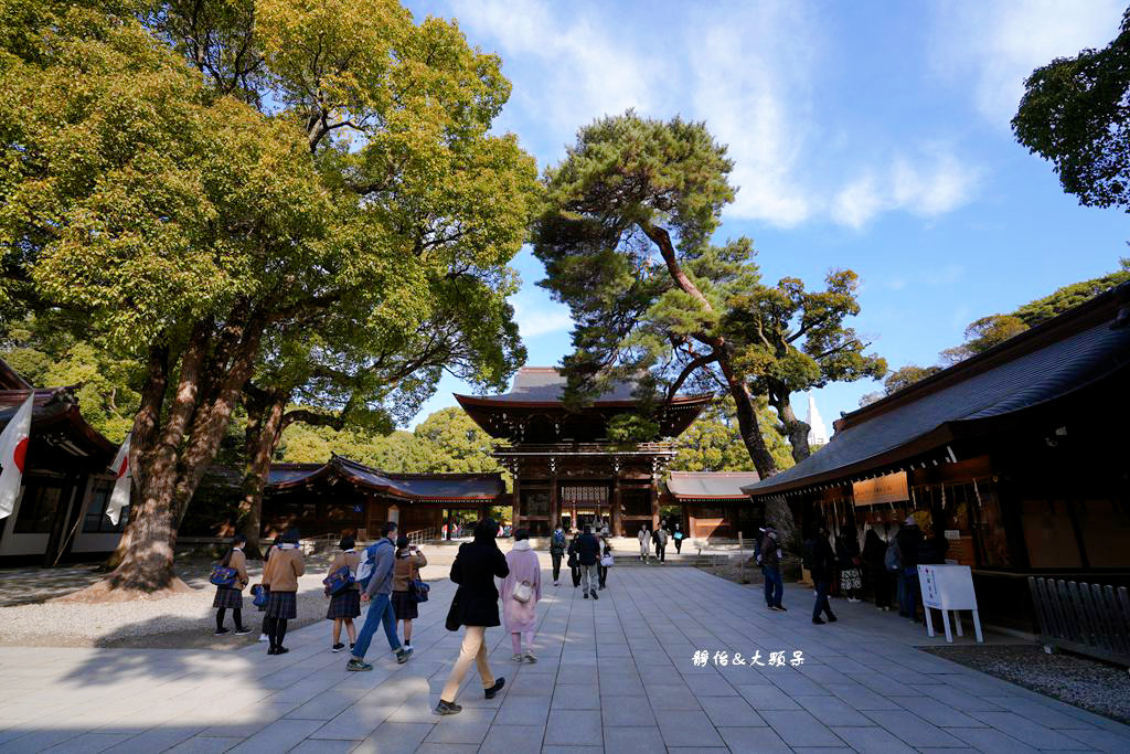 明治神宮 ❙ 原木大鳥居、酒樽牆，明治神宮交通，東京景點、東