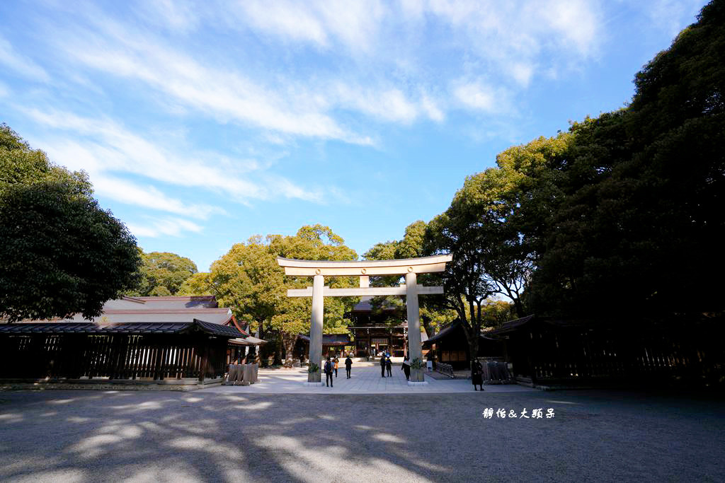 明治神宮 ❙ 原木大鳥居、酒樽牆，明治神宮交通，東京景點、東