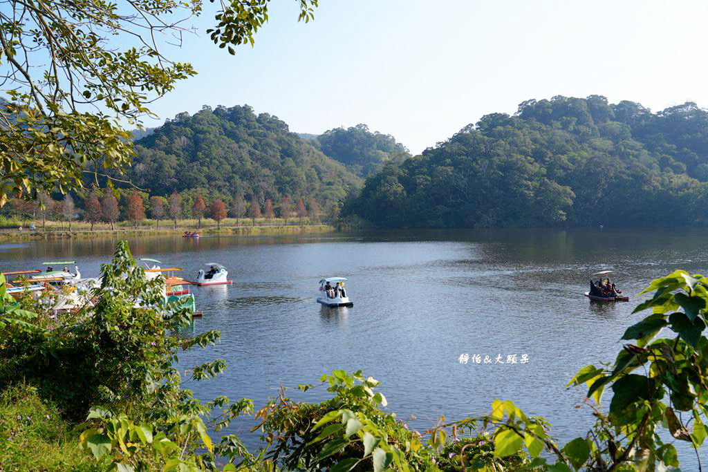 映象水岸 ❙ 峇里島發呆亭湖畔咖啡、踩天鵝船遊湖，苗栗三義景