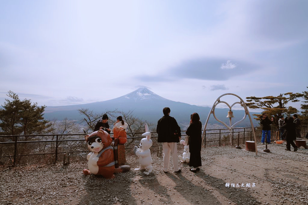 河口湖景點 ❙ 河口湖富士山全景纜車、天上山公園，眺望富士山