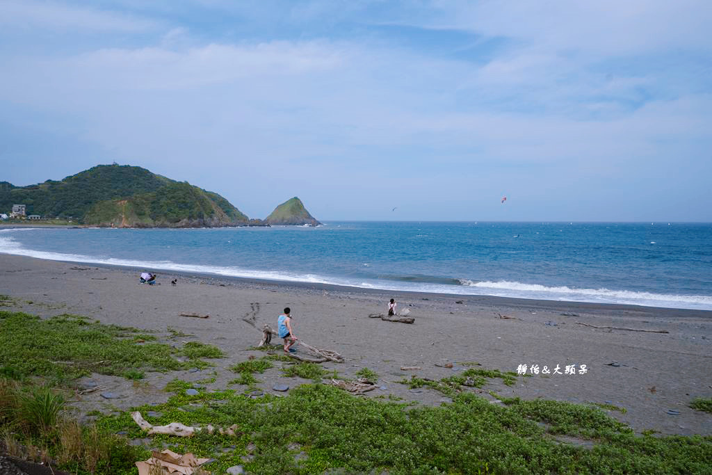 笑ㄟCafe ❙ 情人灣無敵海景視野，漫步內埤海灘，宜蘭海景