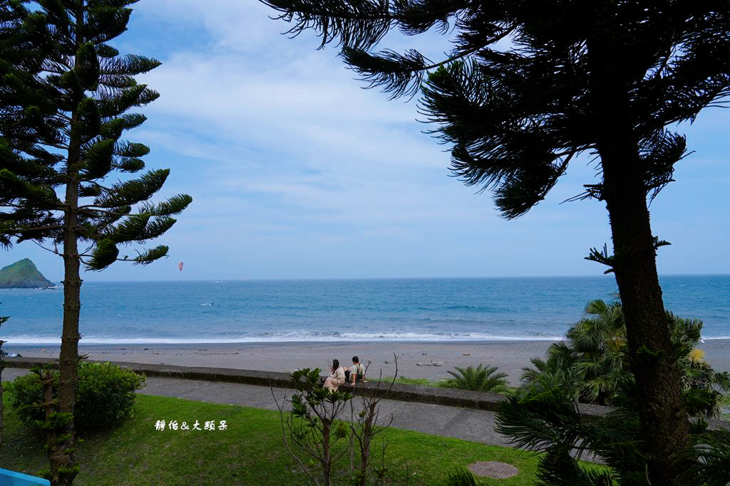 笑ㄟCafe ❙ 情人灣無敵海景視野，漫步內埤海灘，宜蘭海景