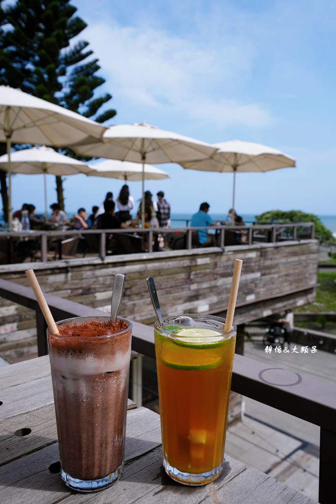 笑ㄟCafe ❙ 情人灣無敵海景視野，漫步內埤海灘，宜蘭海景