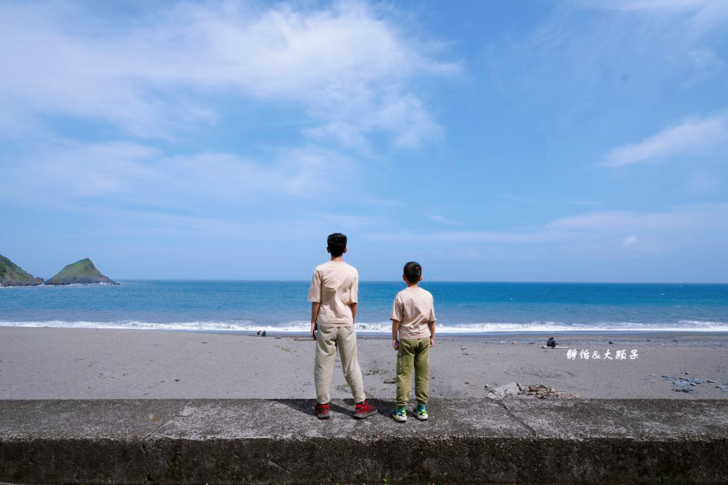 笑ㄟCafe ❙ 情人灣無敵海景視野，漫步內埤海灘，宜蘭海景