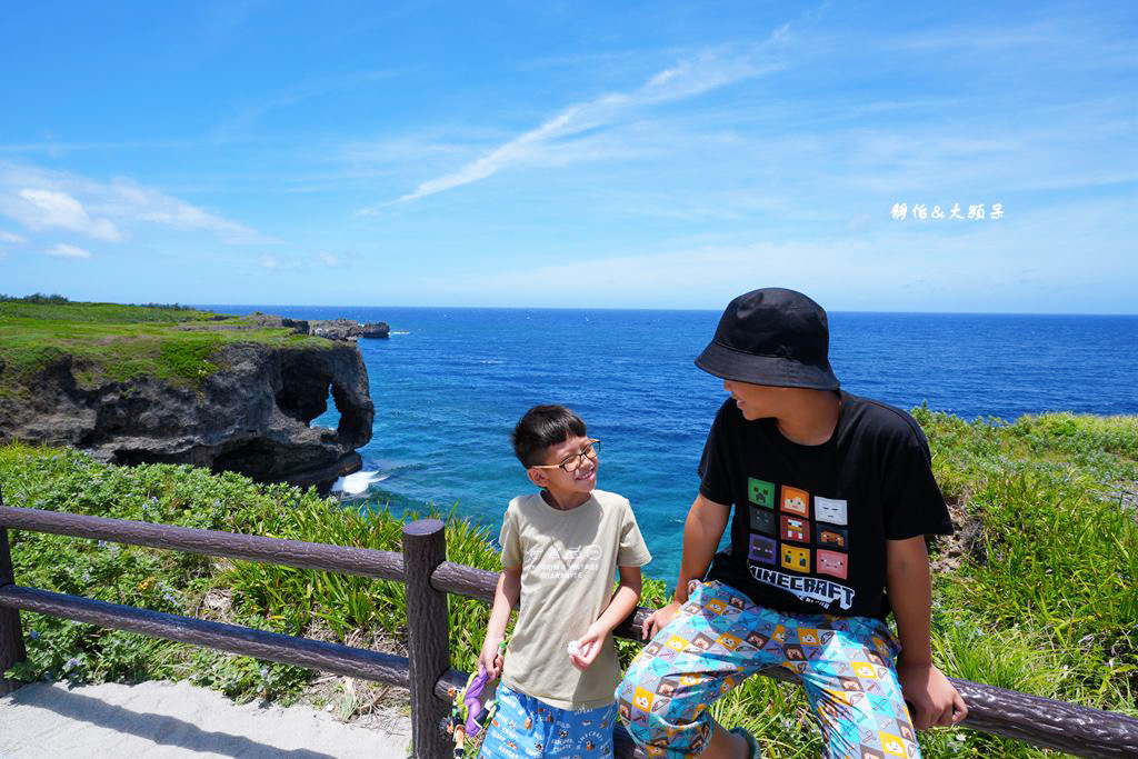 萬座毛 ❙ 超人氣象鼻岩，無敵海景視野，沖繩恩納景點，沖繩自