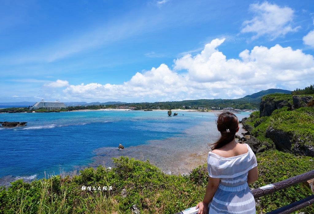 萬座毛 ❙ 超人氣象鼻岩，無敵海景視野，沖繩恩納景點，沖繩自