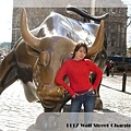 1117 Wall Street Charging Bull Statue