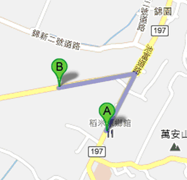 伯朗大道map