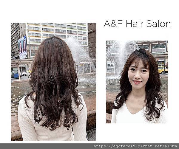 A&F Hair Salon 設計師Nelson燙髮