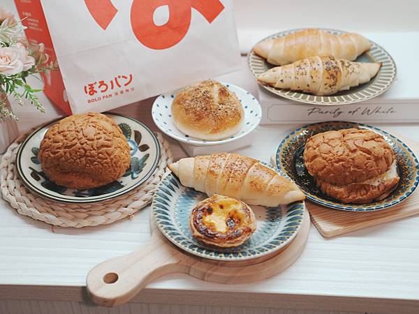 菠蘿麵包,蛋塔,奶油捲,冰火菠蘿油,台北車站,下午茶,日式麵包,台北,麵包,奶油