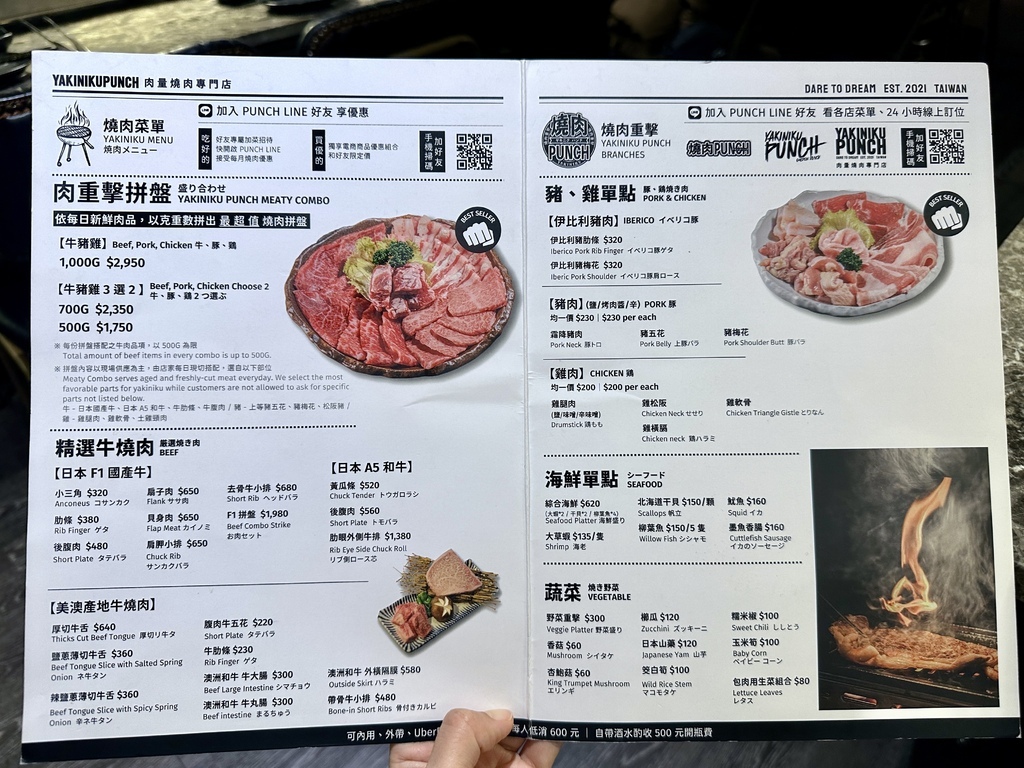 [台北燒肉] 燒肉PUNCH 天母店2號店 單點式燒肉重擊 