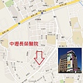 Google map 中壢長榮醫院