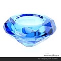 造型燭杯-鑽石(藍)