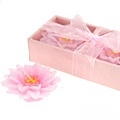花型蠟燭禮盒(粉色)