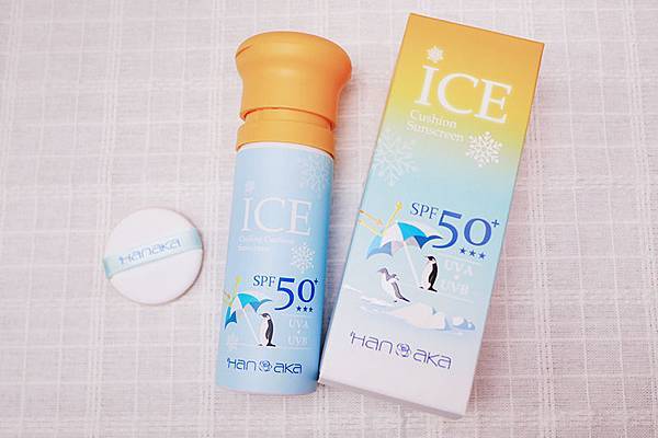 防曬 HANAKA 花戀肌 氣墊防曬 SPF50+★★★ 沁涼 舒適 亮白 清爽 不黏膩 不沾手