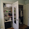take a look at the inside of the closet