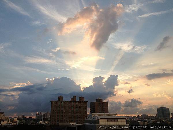 20130707家裡超美夕陽02 20130707家裡超美夕陽02