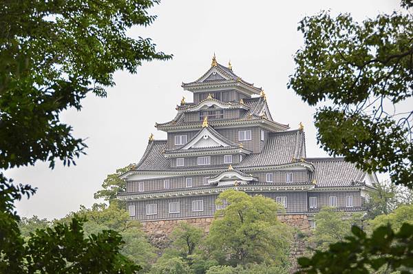 [日本廣島]岡山城．岡山後樂園．午餐：バケット 広島アッセ店